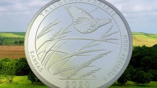 Tallgrass Prairie National Preserve Quarter [upl. by Ahcsim]