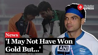 Paris Olympics 2024 What Neeraj Chopra Said After Winning Silver  Javelin Throw Olympics 2024 [upl. by Nohsad165]