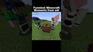 Funniest Minecraft Moments From Adi indiangamer hindigameplay minecraftfunny funny [upl. by Nesrac]