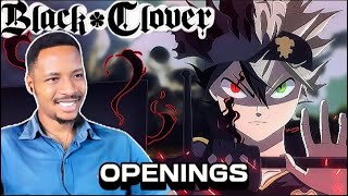 Black Clover Openings 113  Reaction [upl. by Siroval]