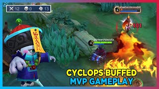 CYCLOPS MOBILE LEGENDS GAMEPLAY [upl. by Ainoyek]