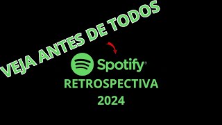 Retrospectiva Spotfy 2024 Antecipada [upl. by Hoagland]