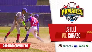 🔴 EN VIVO ⚾ Béisbol de Nicaragua  Carazo 🆚 Estelí  Pomares 2023  Segunda Ronda  Juego 1 [upl. by Nnyllatsyrc]