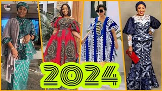 💃Mode Africaine 2024  Modèles robes pagne pour femme Boubou senegalaisAnkara styles🌈collection 35 [upl. by Rozamond]