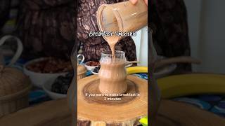 2 minute Breakfast Smoothie  Super Easy and Nutritious 🎖️ [upl. by Areis]