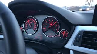 BMW F30 320i Stage 1 acceleration custom tune POV [upl. by Laekcim35]