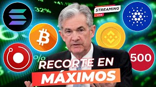 🔥DIRECTO BITCOIN A 77K  RUEDA DE PRENSA POWELL EN ESPAÑOL  FED Y TIPOS DE INTERÉS [upl. by Hsekin]