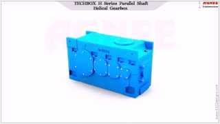 H Series Helical Gearbox and Bevel Helical Gearbox [upl. by Aihsotan]