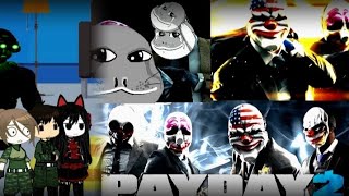 GATE react to Russian Badger PayDay2 REUPLOAD [upl. by Infeld331]