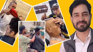 My first day in barber shop amazing cutting part 1 [upl. by Kazimir229]