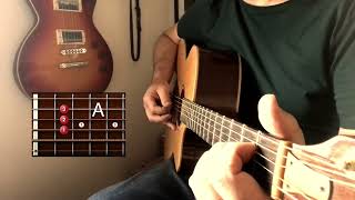 Wicked Game Acoustic Guitar Lesson [upl. by Kceb]