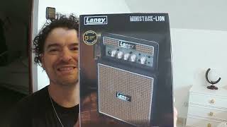 New toy Or new gear Yes the powerful Laney Ministack Lion laneyamplification egitanapt [upl. by Maximo]