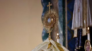 Tantum Ergo Latin Mass Benediction [upl. by Yankee]