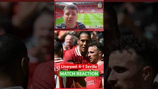 Liverpool 41 Sevilla  Match Reaction LFC LiverpoolFC BloodRedPodcast YouTube [upl. by Sela]