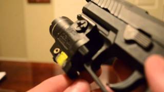 Streamlight TLR4 Tactical Flashlightlaser Review [upl. by Cristine]