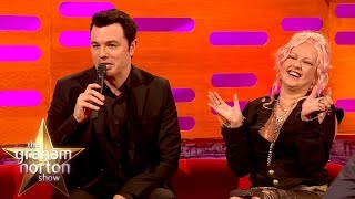 Seth MacFarlane Sings Cyndi Lauper’s Greatest Hits As Stewie and Peter Griffin [upl. by Possing]