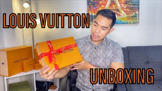 LOUIS VUITTON My Monogram Eclipse Scarf UNBOXING [upl. by Anik]