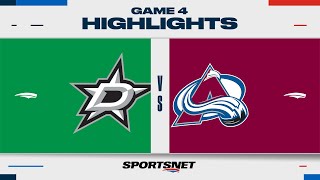 NHL Game 4 Highlights  Stars vs Avalanche  May 13 2024 [upl. by Hestia]