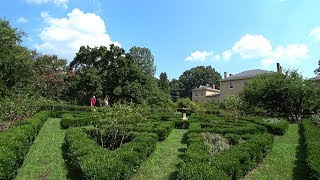 Walking tour of Tudor Place gardens in Georgetown in Washington DC [upl. by Avot33]