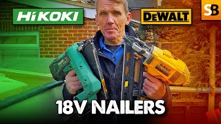 HiKOKI v DeWalt  Framing Nailer HeadtoHead [upl. by Fairweather210]