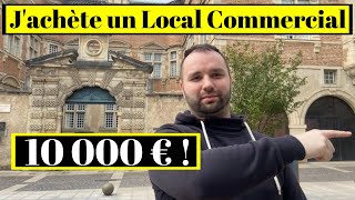 Jai acheté un LOCAL COMMERCIAL pour 10 000 €  Visite  Chiffres [upl. by Ribaudo]