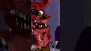 When the Nightguard meets Foxy fnafmovie fnaf [upl. by Enala]