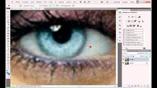 Risaltare il contrasto degli occhi  Tutorial Photoshop in Italiano [upl. by Willing]