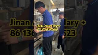 konjac rice 🍚 extruder machine from Jinan Arrow Machinery Working well for customers 👍Talk to Mary [upl. by Einberger659]