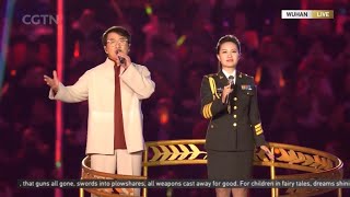 Jackie Chan Lei Jia Wang Leehom Tan Weiwei  Torch Of Peace  7th Military World Games Song [upl. by Cha872]