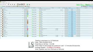 Testing LinkSnappy on 13 Popular Filehosts [upl. by Halfdan]