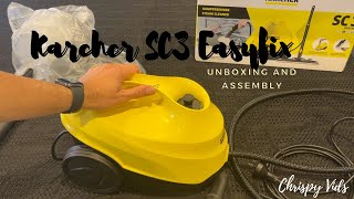 Karcher SC3 Easyfix Unboxing and Assembly [upl. by Lacym]