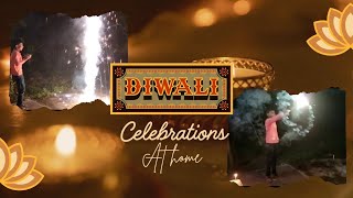 Diwali Celebration At Our Home 🔥 [upl. by Parrnell]