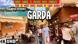 GARDA TOWN LAKE GARDA  THE MOST BEAUTIFUL VILLAGES OF ITALY 🇮🇹 4K WALKING TOUR 60FPS europe [upl. by Schear]