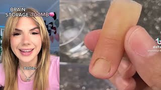 🌌 NAIL ART STORYTIME TIKTOK🌌 Regal Nails Bailey Spinn  POVs Tiktok Compilations 2023 87 [upl. by Dallman]