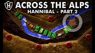 Across the Alps 218 BC ⚔️ Hannibal Part 2  Second Punic War [upl. by Ssegrub276]