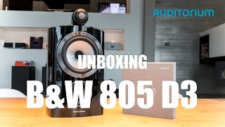 Unboxing Bowers amp Wilkins 805 D3 [upl. by Dj678]