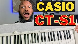 Casio CTS1 Portable Keyboard Unboxing and First Impressions [upl. by Yerdna]