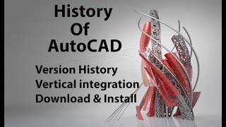 History Of AutoCAD in Hindi  Version History  AutoCAD 2019 [upl. by Assilla]