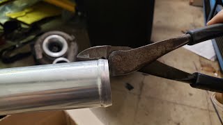 How to Bead Roll Intercooler Pipe At Home [upl. by Noiramed]