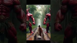 God vs Devil jesuschrist christianmotivation biblejesus shortsfeed [upl. by Himelman]