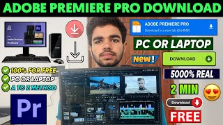 ADOBE PREMIERE PRO DOWNLOAD   HOW TO DOWNLOAD ADOBE PREMIERE PRO  ADOBE PREMIERE PRO DOWNLOAD PC [upl. by Clyve401]