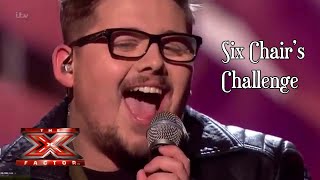 Ché Chesterman sing quotIts a Mans Mans Mans Worldquot on The XFactor Uk 2015 [upl. by Saleme]