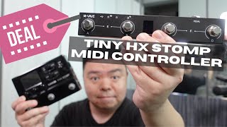 A Budget WIRELESS MIDI Controller for Your Line 6 HX Stomp MVAVE Chocolate [upl. by Hump]