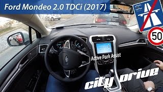 Ford Mondeo Turnier 20 TDCi 2017  POV City Drive [upl. by Kliment]