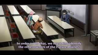 Future Diary ep03 The Fourth Kurusus Mission quotThis is no different from just playing aroundquot [upl. by Neirda54]