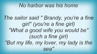 Kenny Chesney  Brandy Youre A Fine Girl Lyrics [upl. by Noiek]