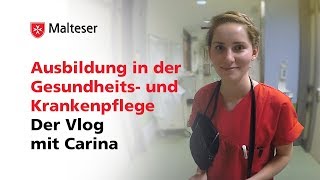 Azubi in der Gesundheits und Krankenpflege – Der Vlog mit Carina [upl. by Inol]