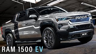 Electric RAM 1500 EV 2024  1st Electric Truck from RAM BEV LineUp Coming from 2023 [upl. by Orlando]