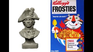 Frosties Famous Historical Heads amp Cereal Advert 1974 [upl. by Esenahs884]