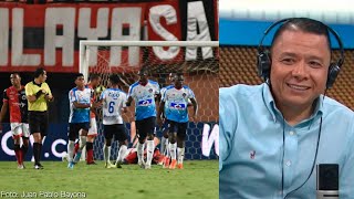 CALLAN a IVÁN RENÉ VALENCIANO  COMESAÑA FIGURA en el 31 de JUNIOR vs CÚCUTA  DOBLETE de CETRÉ [upl. by Secilu]